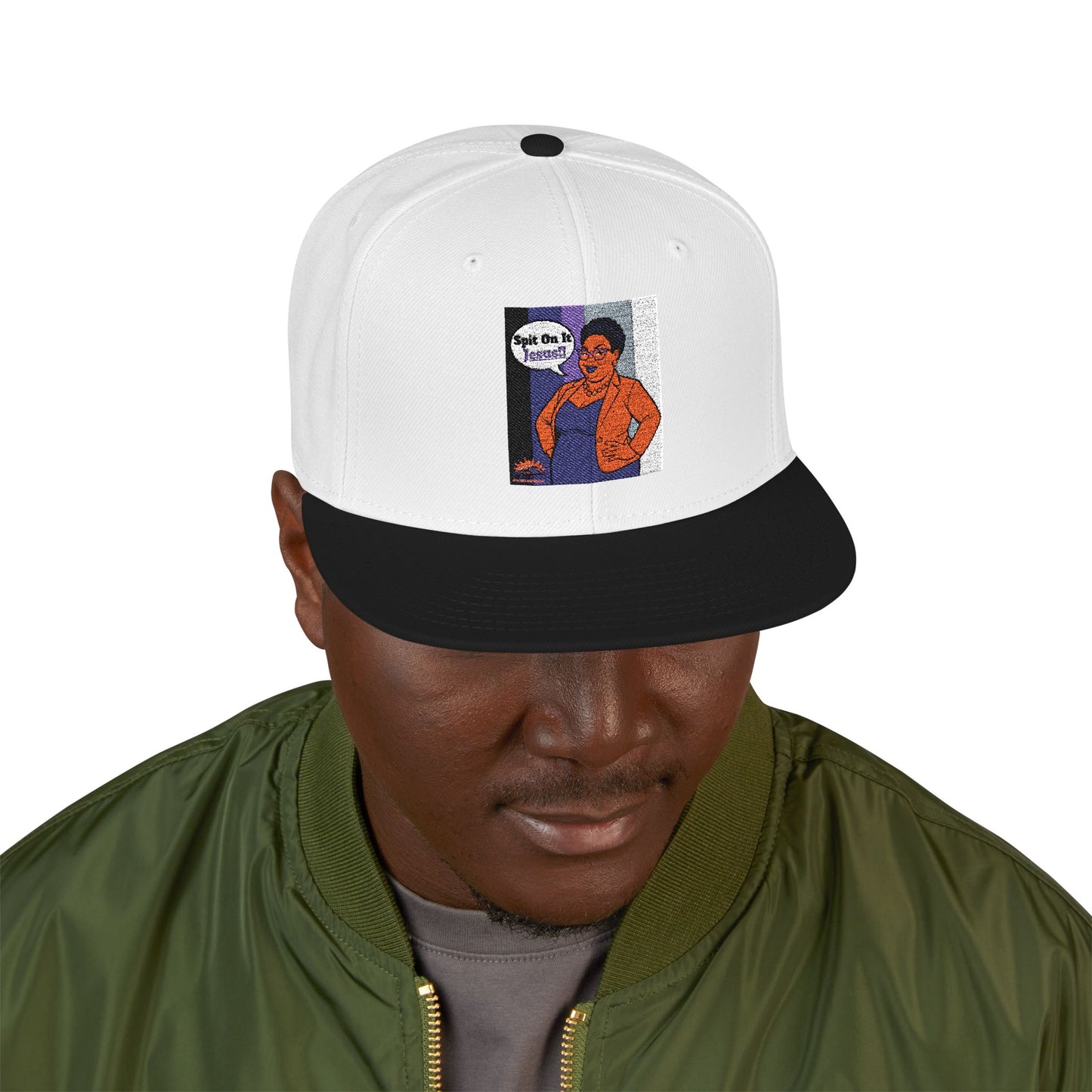 Stylish Snapback Hat with Embroidery, Trendy Cap for Fashion Lovers, Perfect Gift for Birthdays, Streetwear, Summer Style, Sporty Accessory