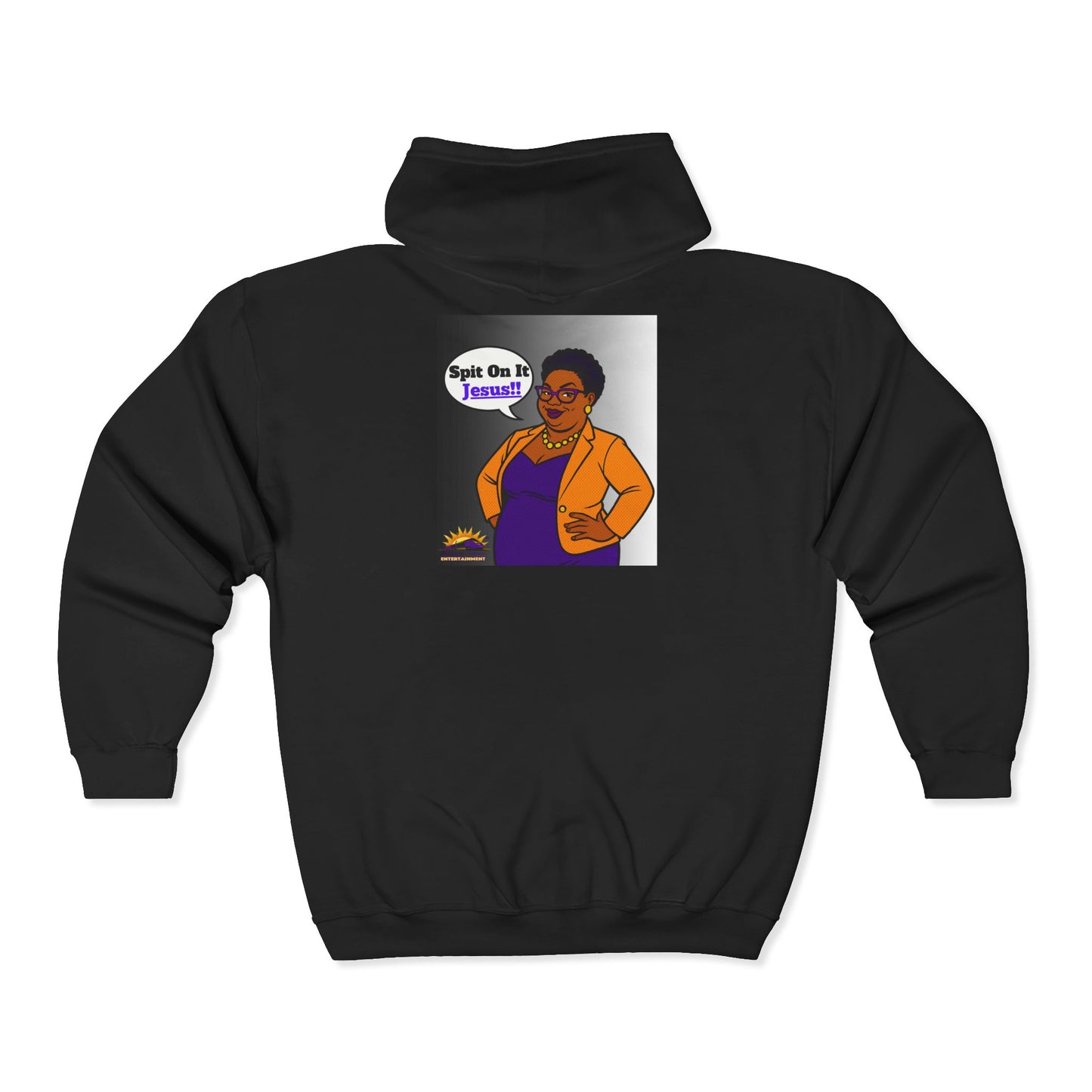 Sunrise Vibes Full Zip Hoodie - Cozy Unisex Sweatshirt for Relaxing, Travel, Outdoor Adventures, Gift for Friends, Retro Style