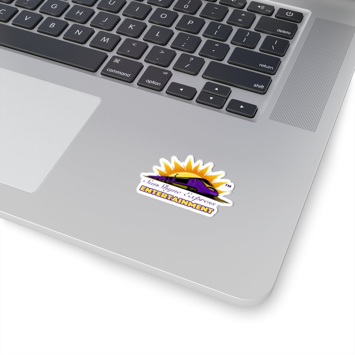 SunShyne Express Kiss-Cut Stickers, Perfect for Laptops, Water Bottles, Party Favors, Branding, Travel Enthusiasts