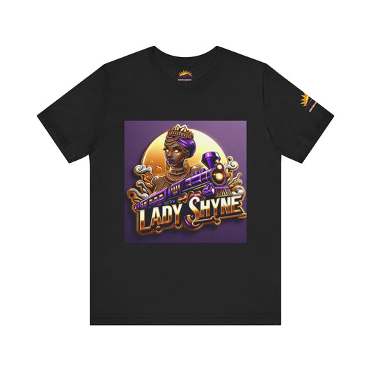 Lady Shyne Graphic Tee, Urban Streetwear, Hip Hop Fashion, Unisex Casual Shirt