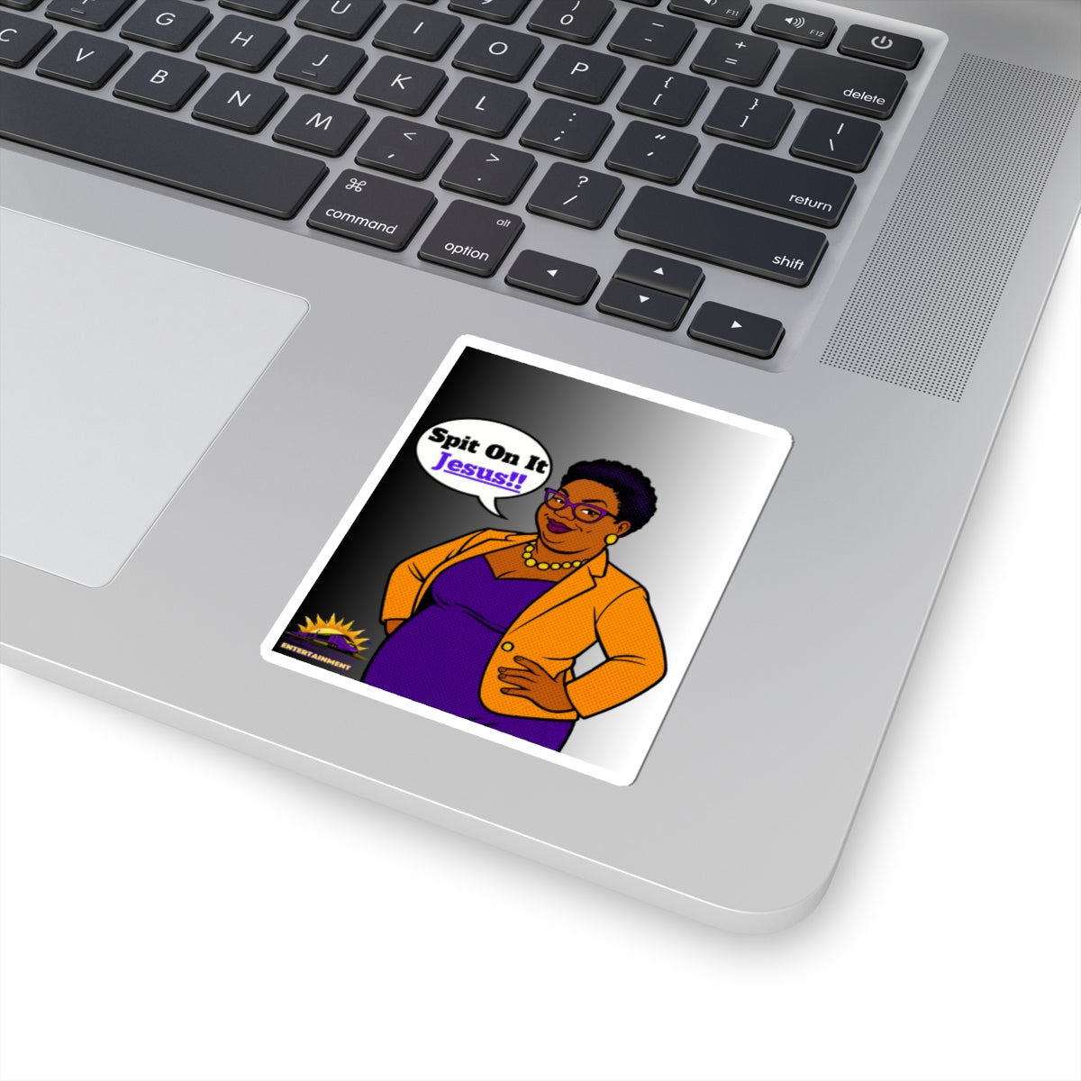 Bold Faith Kiss-Cut Stickers | Inspirational Bible Quote, Laptop Decal, Removable Sticker, Unique Gift Idea, Christian Decor