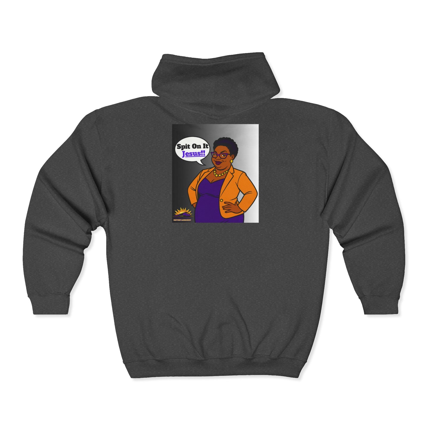 Sunrise Vibes Full Zip Hoodie - Cozy Unisex Sweatshirt for Relaxing, Travel, Outdoor Adventures, Gift for Friends, Retro Style