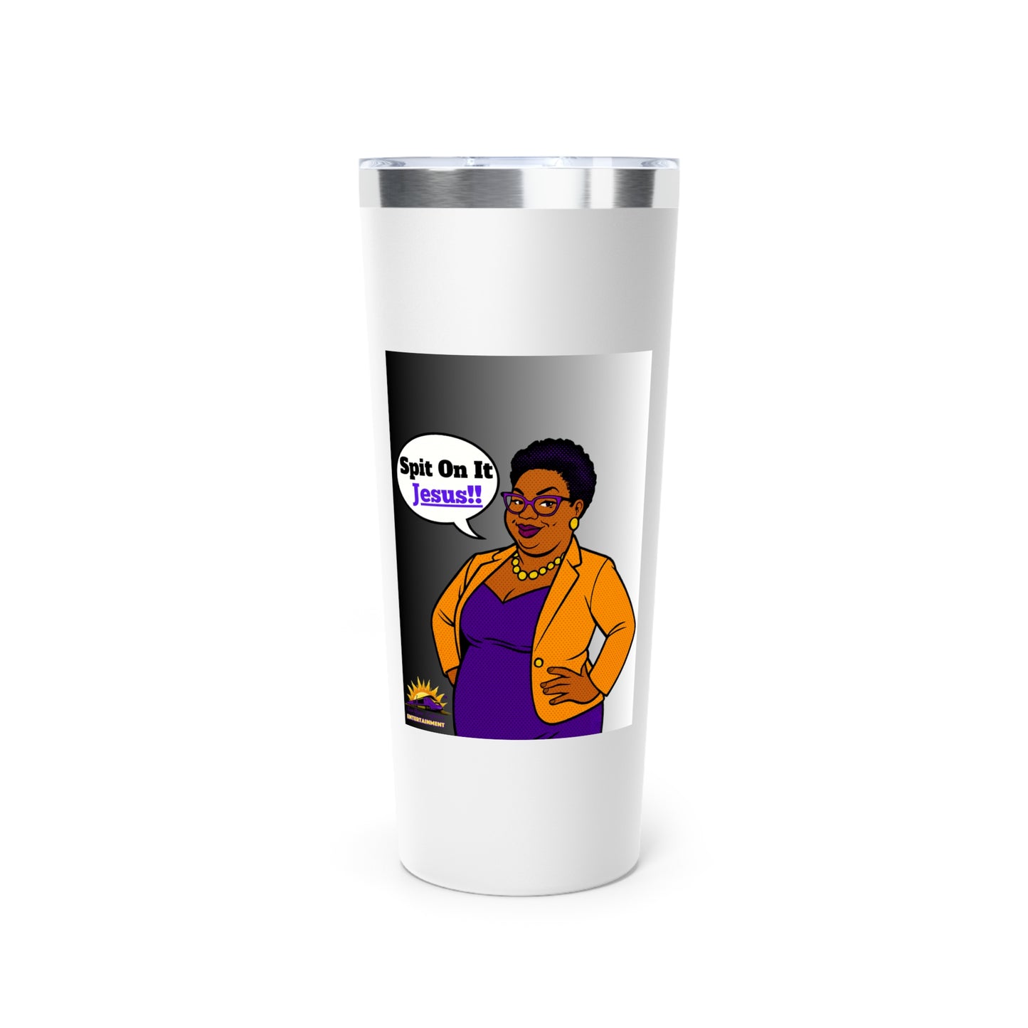 Humorous Tumbler: Spit On It Jesus! - Unique Gift for Friends, Insulated Cup for Coffee/Tea/Water, Funny Travel Mugs, Inspirational [...]