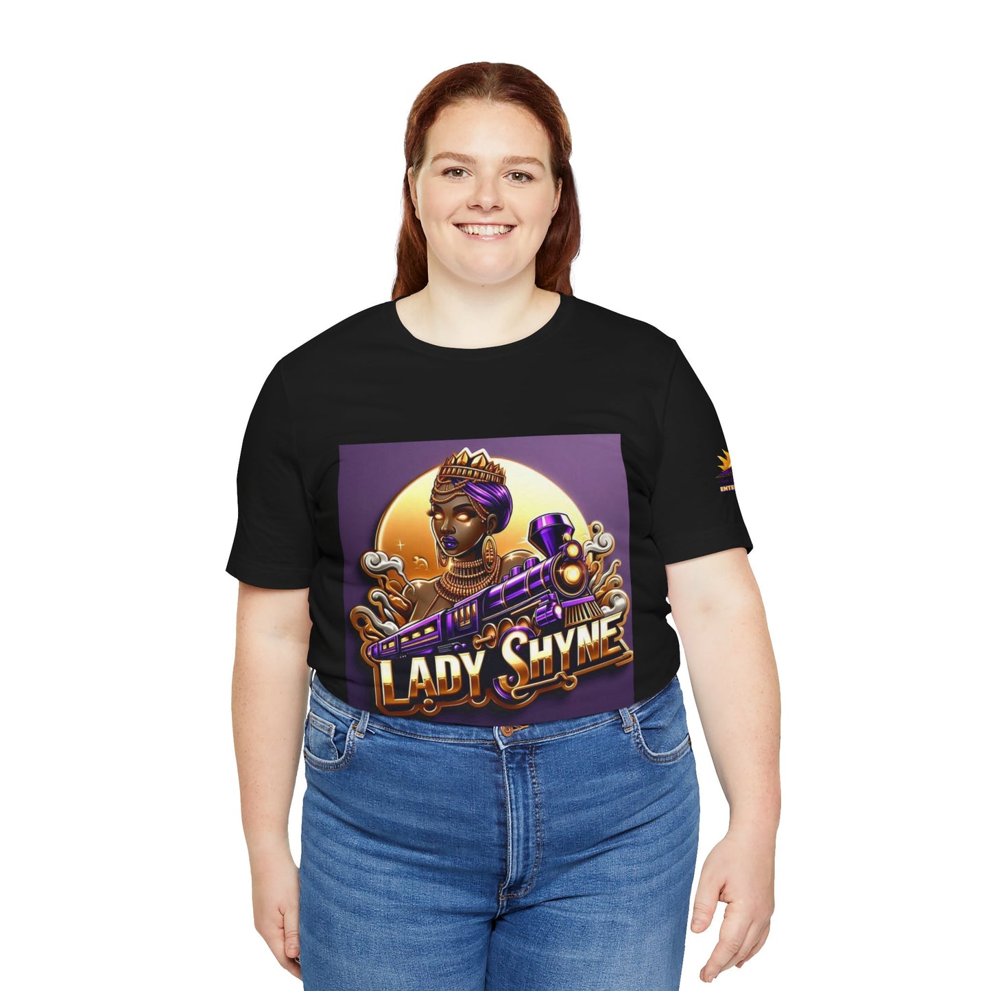 Lady Shyne Graphic Tee, Urban Streetwear, Hip Hop Fashion, Unisex Casual Shirt