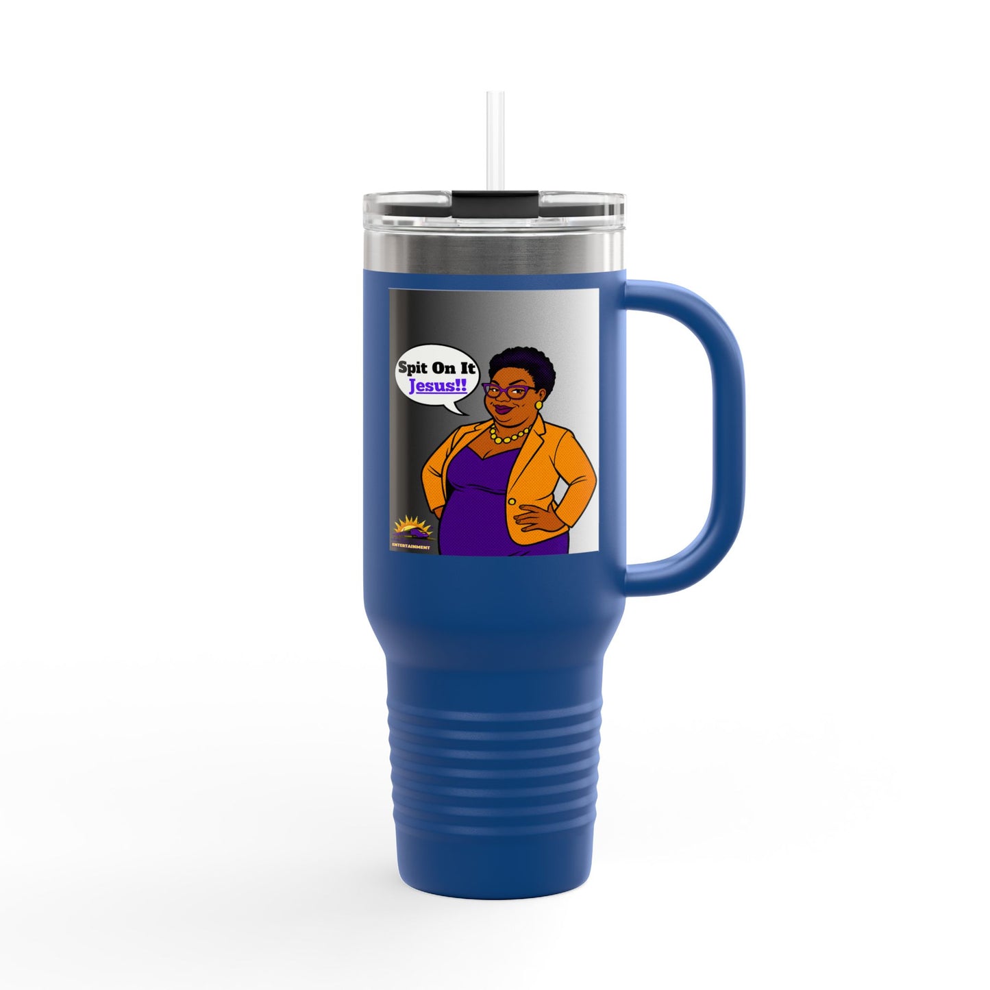 Colorful Insulated Travel Mug, 40oz | Fun Drinkware for Coffee Lovers, Unique Gifts, Summer Essentials, Motivational Sips, Weekend [...]