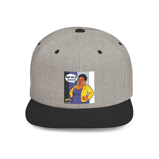 Sassy Flat Bill Snapback Cap - Empowerment Hat, Trendy Accessories, Gift for Her, Fashion Statement, Casual Wear