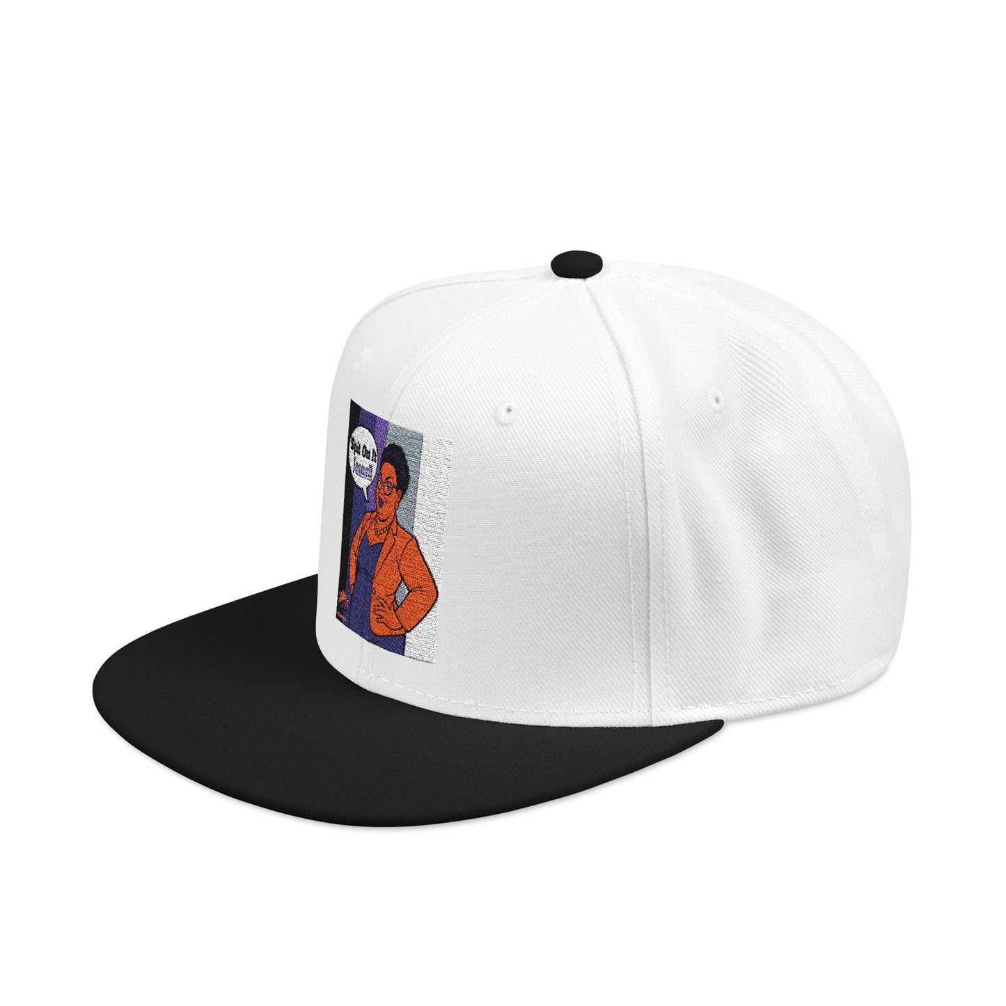 Stylish Snapback Hat with Embroidery, Trendy Cap for Fashion Lovers, Perfect Gift for Birthdays, Streetwear, Summer Style, Sporty Accessory