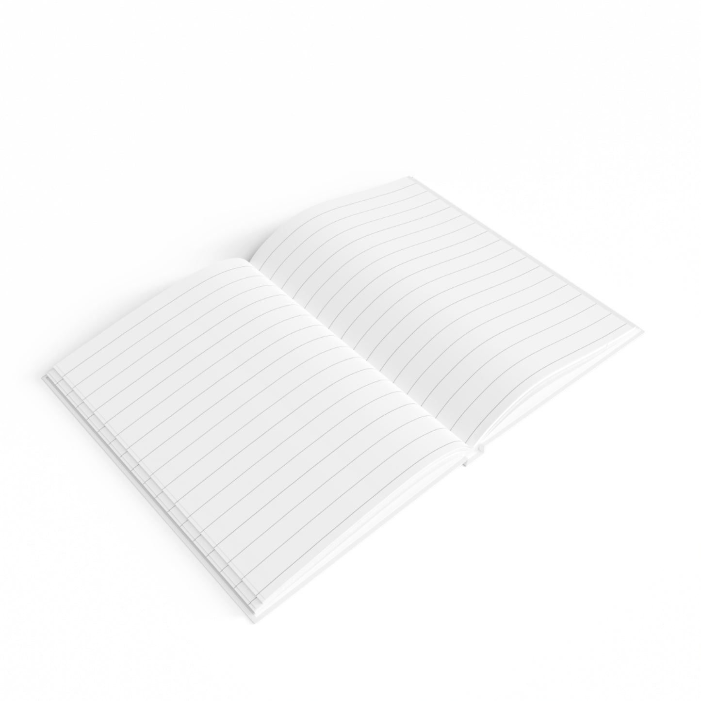 Elegant Ruled Line Journal with Unique Artwork, Creative Writing Notebook, Gift for Artists, Inspirational Journal, Lady Shyne Design