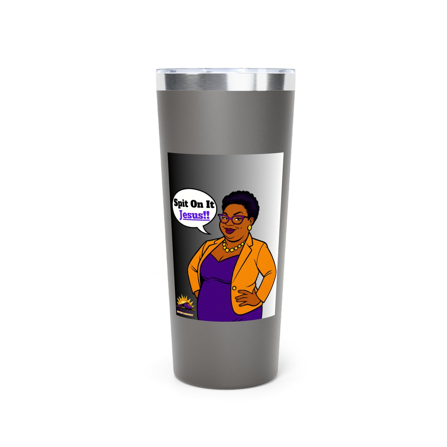 Humorous Tumbler: Spit On It Jesus! - Unique Gift for Friends, Insulated Cup for Coffee/Tea/Water, Funny Travel Mugs, Inspirational [...]