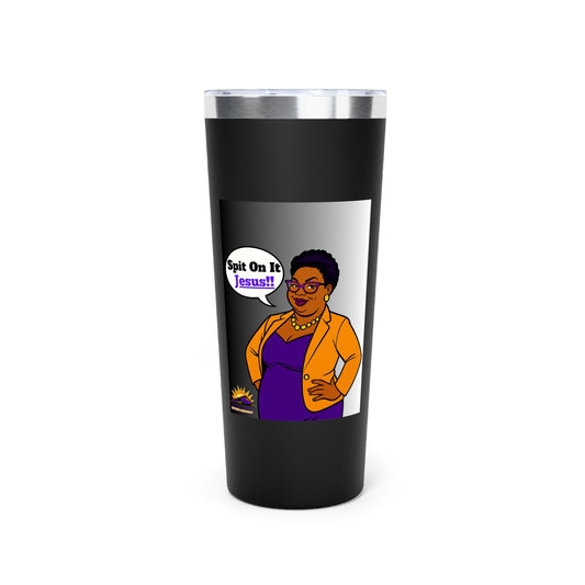 Humorous Tumbler: Spit On It Jesus! - Unique Gift for Friends, Insulated Cup for Coffee/Tea/Water, Funny Travel Mugs, Inspirational [...]