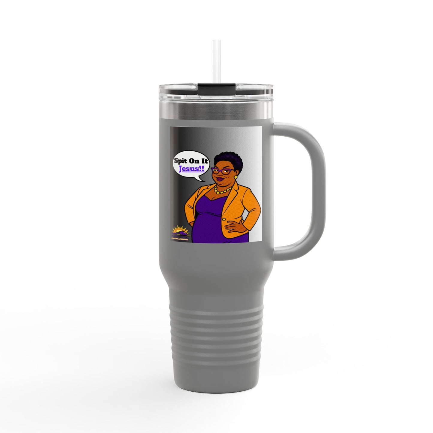 Colorful Insulated Travel Mug, 40oz | Fun Drinkware for Coffee Lovers, Unique Gifts, Summer Essentials, Motivational Sips, Weekend [...]