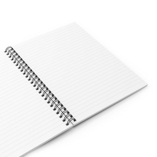 Spooky Scarecrow Spiral Notebook - Ruled Line, Halloween Journal, Autumn Notebook, Gift for Writers,