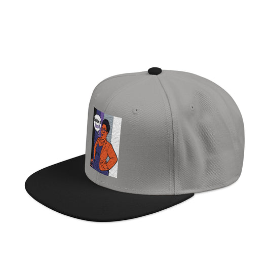 Stylish Snapback Hat with Embroidery, Trendy Cap for Fashion Lovers, Perfect Gift for Birthdays, Streetwear, Summer Style, Sporty Accessory