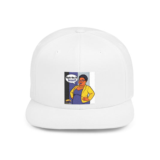 Sassy Flat Bill Snapback Cap - Empowerment Hat, Trendy Accessories, Gift for Her, Fashion Statement, Casual Wear