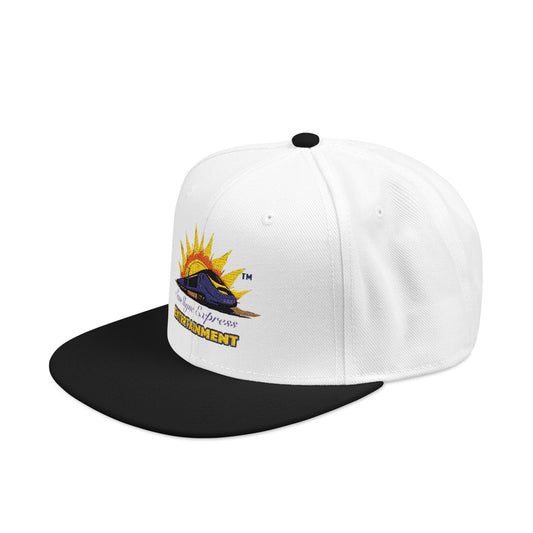 Sunset Waves Snapback Hat | Embroidered Cap for Beach Lovers, Outdoor Adventure, Gift Idea
